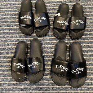 Womens Playboy Slides